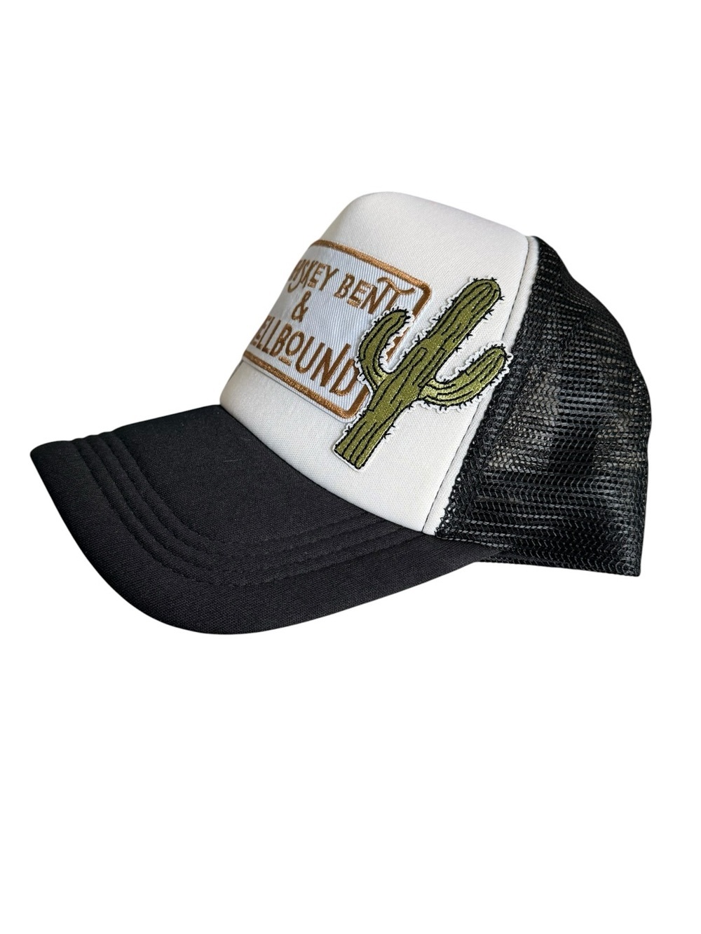 Whiskey Bent & Hellbound Boutique Western Trucker Hat Cowgirl Snapback - Picture 4 of 7
